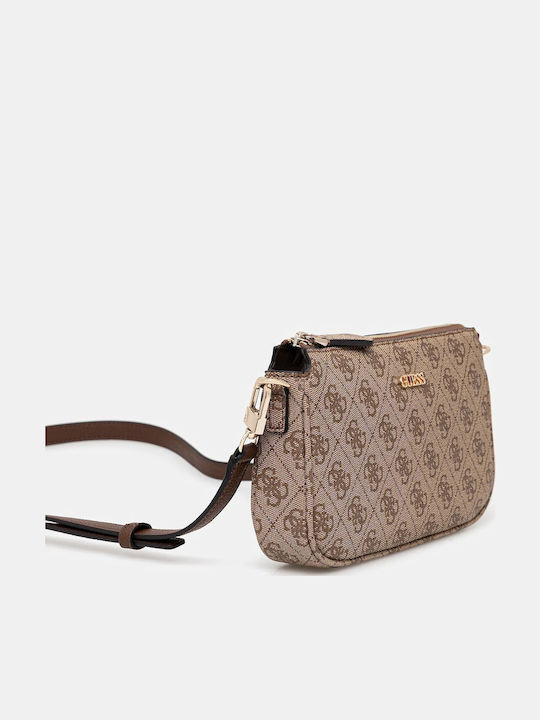 Logo Women's Bag Shoulder Brown