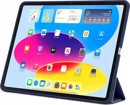 Pipetto Flip Cover Navy Blue (iPad 10.9 (2022))