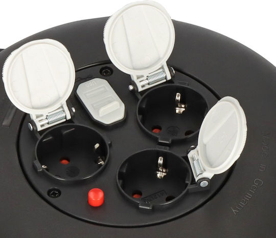 Brennenstuhl Socket Steckdosenleiste 3 Positionen mit Kabel 10m