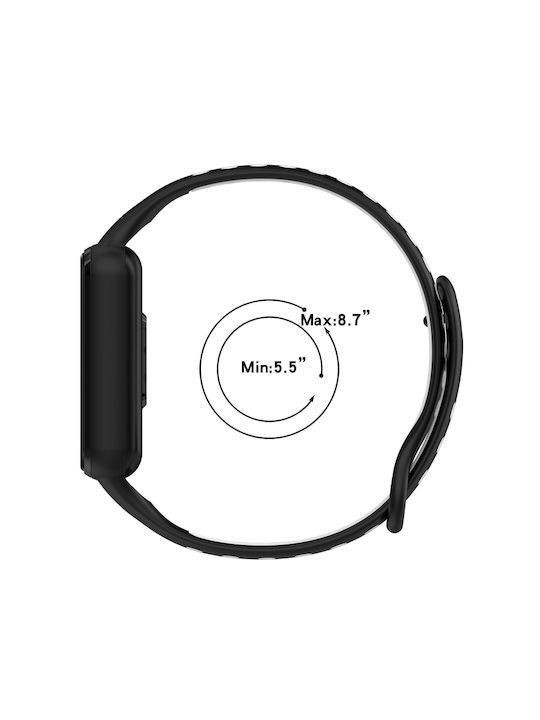 Curea Silicon Negru (Redmi Smart Band 2)