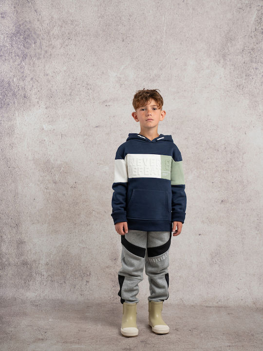 Kids Sweatpants Set Blue 2pcs