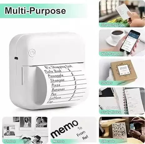 Portable Thermal Receipt Printer Bluetooth / USB