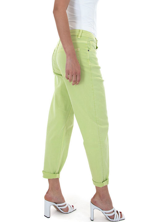 Damen Stoff Hose Grün