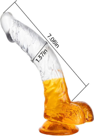 APH Dildo realist cu Scrotum