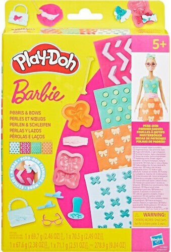 Hasbro Play-Doh Barbie Mărgele Fundițe Accesoriu G1365