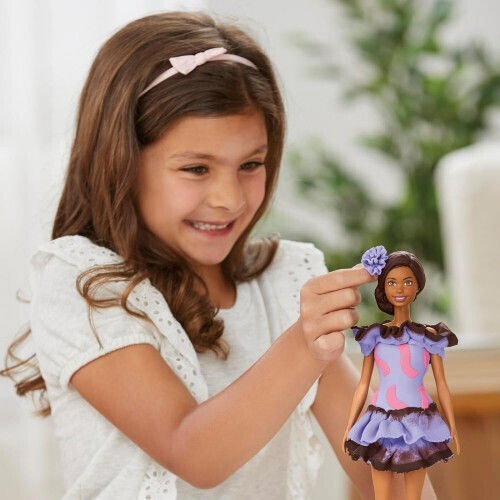 Hasbro Play-doh Barbie Fashionista Ruffles Σετ G1359