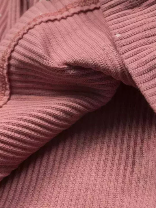 Kids' Set with Leggings Winter 3pcs Pink