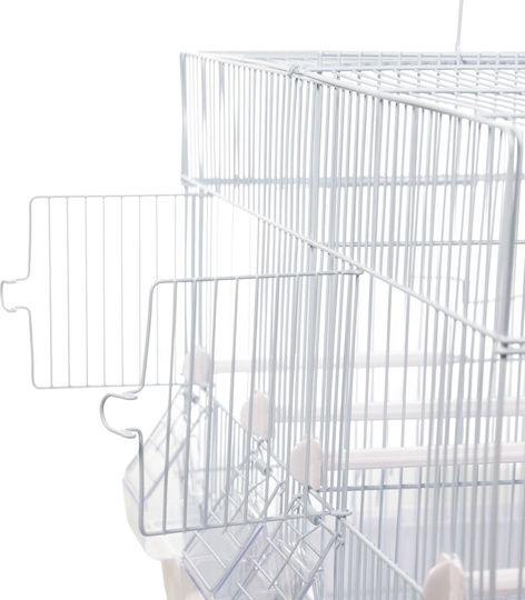 Bird Cage Breeding Board 2 Kourk” 58x32x40cm. Pink