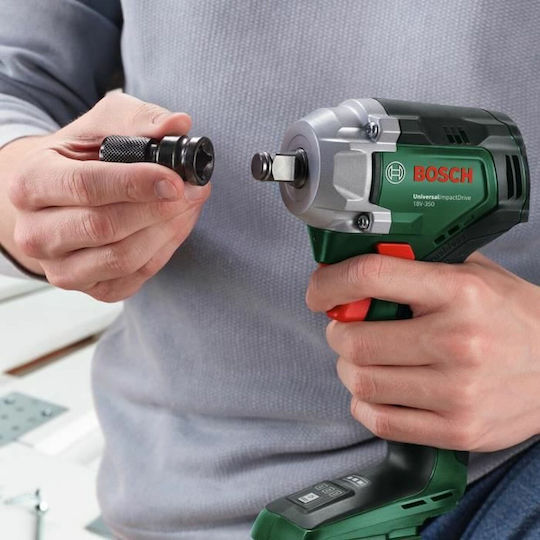 Bosch UniversalImpactDrive 18V-350 Ударен гайковерт Соло с Приемник 1/2"