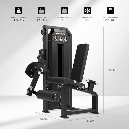 Tunturi Όργανο Τετρακεφάλων με Βάρη 120kg