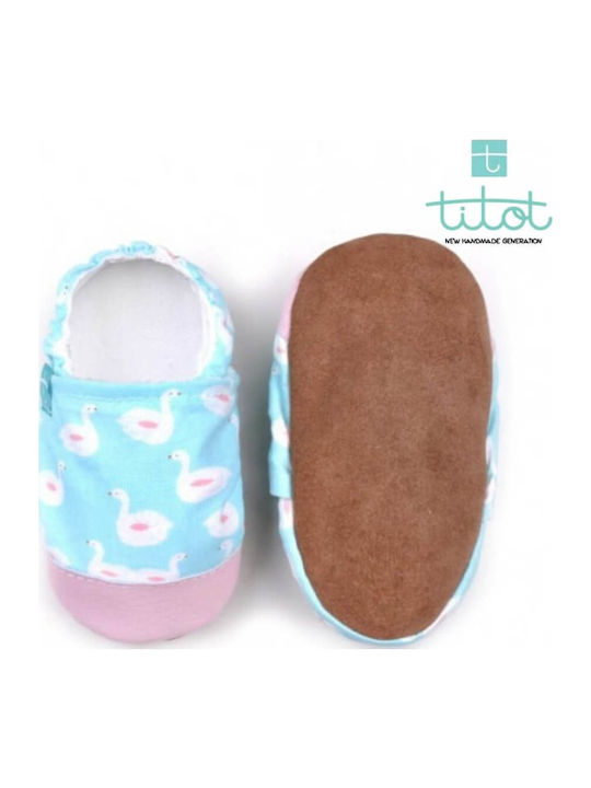 Titot Baby Hausschuhe Hellblaue