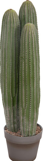 Plantă Sintetică Decorativă Hm4743 Cactus Ghiveci Φ16x62cm