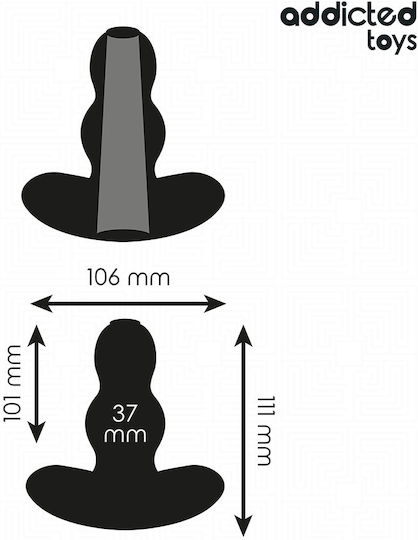 Addicted Toys Hollow Πρωκτική Σφήνα Large