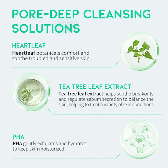 OOTD Heartleaf Pore Zero Foam Cleansing Face 200ml