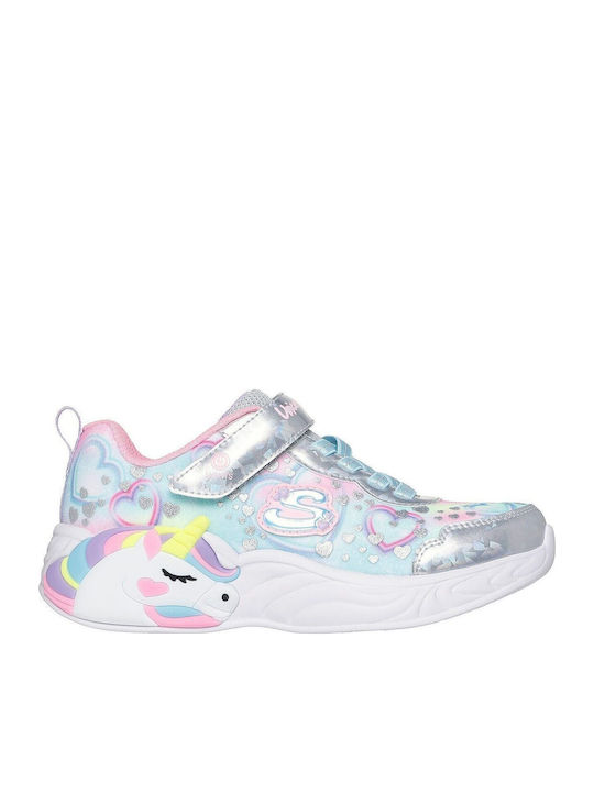 Unicorn Dreams Kids Sneakers with Scratch Multicolour