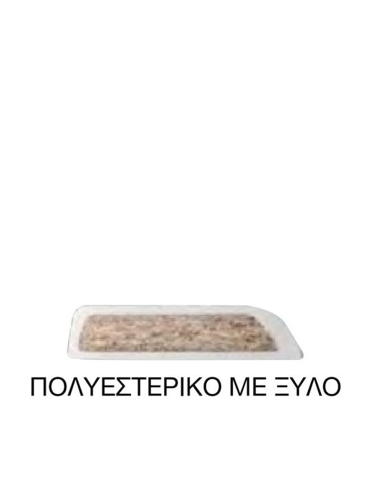 EVIOP Plastic Toilet Seat White