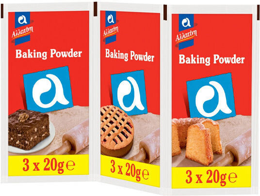 Allatini Backpulver 3x20g 1-56177