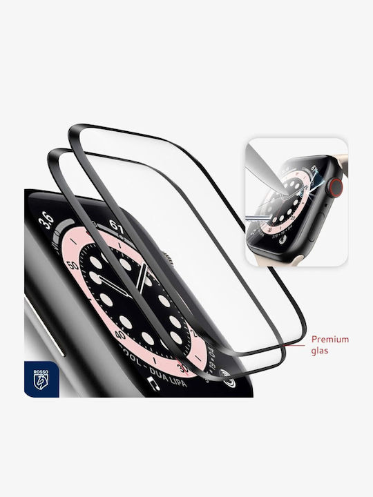 Rosso Tempered Glass for the Apple Watch SE, 6, 5, 4 - Apple 2pcs