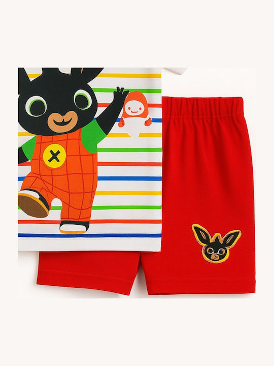 Disney Kids' Pajamas Summer Bing Red Bing