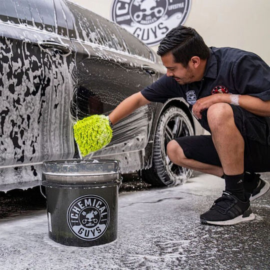 Chemical Guys Mop Bucket Plastic Capacity 17lt Black