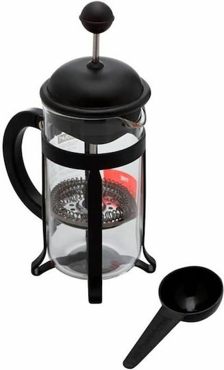 Bodum Java Manual Filter Coffee Maker Stainless Steel Black 1lt