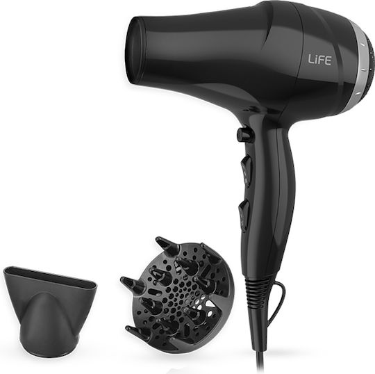 Life Diva Uscător De Păr Cu Difuzor 2000W