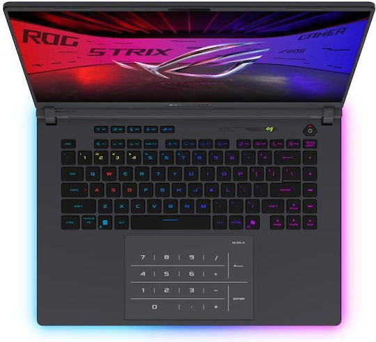 Asus ROG Strix G16 G615LP-S5051 16" QHD+ (Ultra 9-275HX/16GB/1TB SSD/GeForce RTX 5070/No OS) Gri eclipsă (Tastatură US)