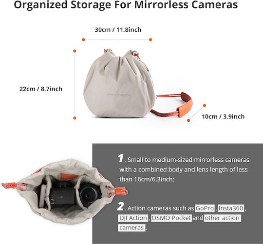 PGYTECH Pouch Φωτογραφικής Μηχανής Onego