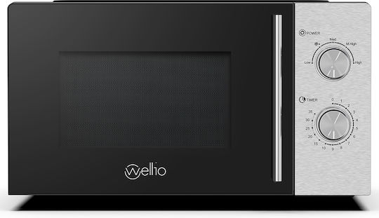 Wellio Cuptor cu microunde 20lt Negru