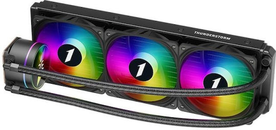 1STPLAYER Thunderstorm TS3 360 Υδρόψυξη AIO CPU με 3 Ανεμιστήρες 120mm και ARGB Φωτισμό