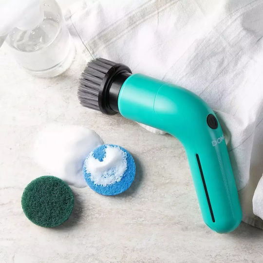 Rechargeable Brush Surface Cleaning Domo Green