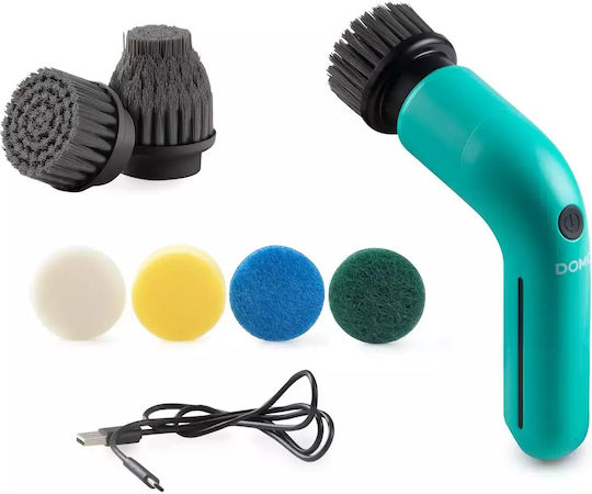Rechargeable Brush Surface Cleaning Domo Green