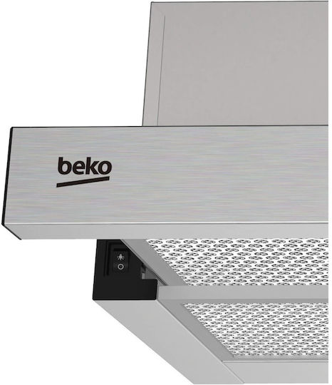 Beko Συρόμενος Απορροφητήρας 60cm Γκρι