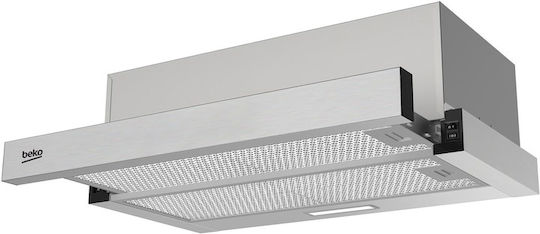 Beko Συρόμενος Απορροφητήρας 60cm Γκρι