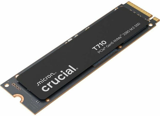 Crucial T710 SSD 4TB τύπου M.2 με σύνδεση PCI Express 5.0 (PS5 Compatible) CT4000T710SSD8