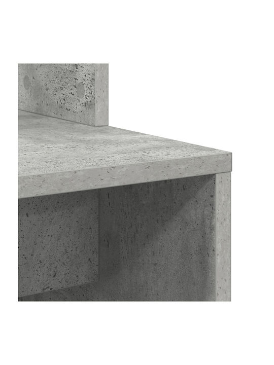 Kids Desk Concrete Grey 78.5x37x154.5cm