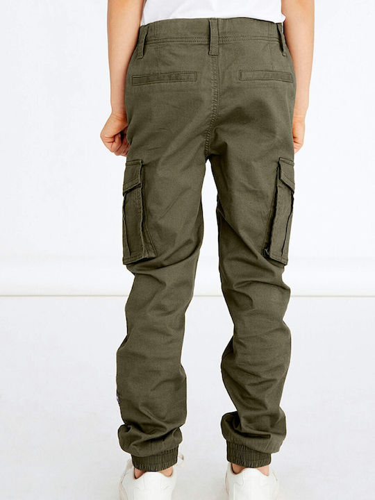 Name It Kids Cargo Trousers Khaki Name It Kids Cargo Trousers Khaki