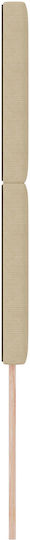 vidaXL Wooden Bed Headboard Green Gray 90x128cm