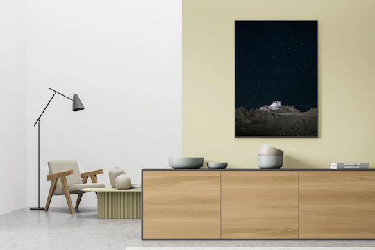 Πίνακας Starry Nightscape Over Monastery Έναστρο Νυχτερινό Τοπίο Πάνω Μοναστήρι 100x150