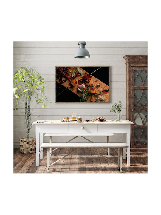 Gemälde Gewürze Kräuter Anordnung Zusammensetzung von Gewürzen Kräutern 150x100