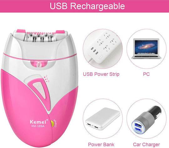Kemei Αποτριχωτική Μηχανή Epilator για το Σώμα KM-189A