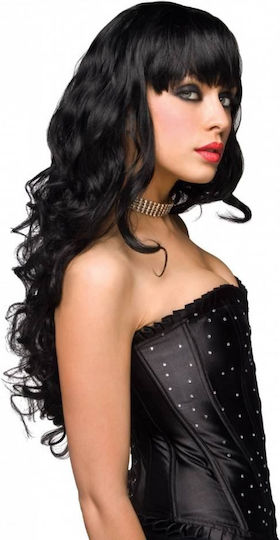Μακριά Μαύρη Περούκα Pleasure Wigs Missy Black