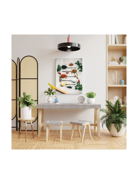 Gemälde Verschiedene Gewürze Kräuter 70x100