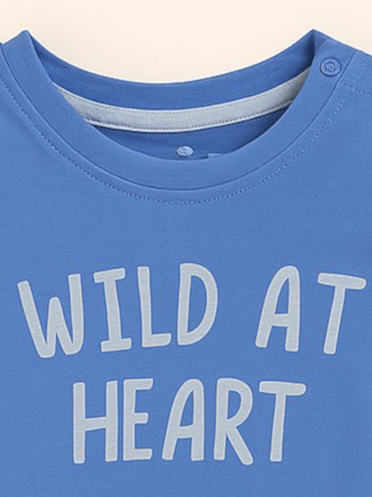 Παιδική Μπλούζα Μακρυμάνικη Μπλε Wild At Heart