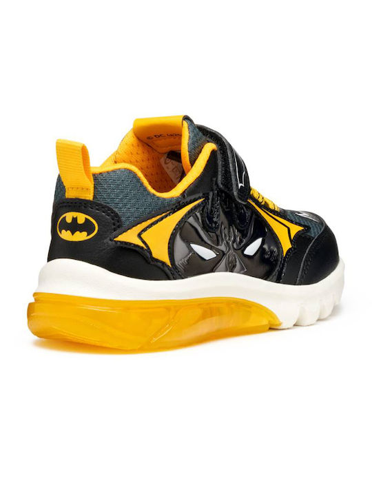 Ciberdron Παιδικά Sneakers με Σκρατς Μαύρα