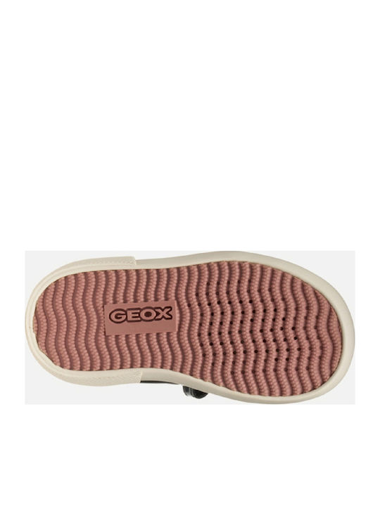B Gisli Παιδικά Sneakers High με Σκρατς Μαύρα