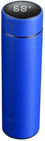 Μπουκάλι Θερμός Ανοξείδωτο 500ml Μπλε