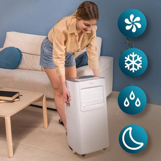 Cecotec Force Clima 7100 Soundless Portable Air Conditioner 7000 BTU Cooling Only