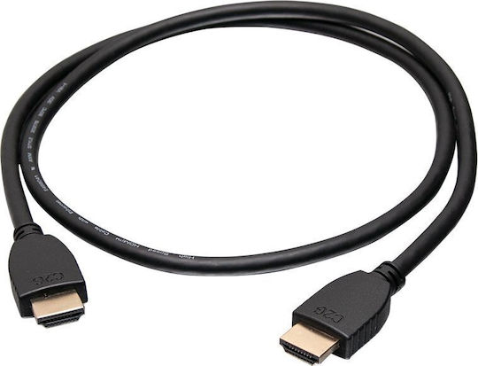 C2G HDMI 2.0 Premium High Speed 4K 60Hz HDR Cable HDMI Male - HDMI Male 1.83m Black