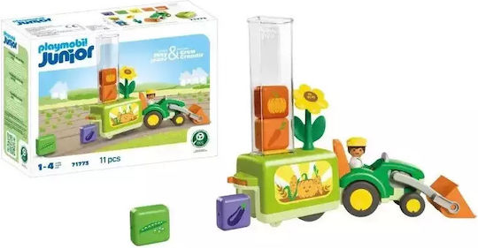 Playmobil Junior Tractor pentru 1-4 ani